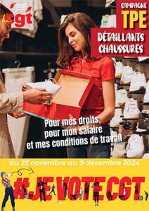 livret conditions de travail vente de chaussures